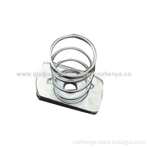 Stainless Steel/Carbon Steel Spring Nuts, Made in China, OEM Orders Welcomed